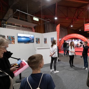 Le salon valaisan des formations et métiers. Martigny. Jeudi 9 mars 2023